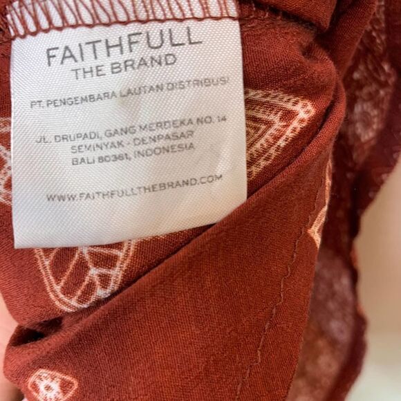 Faithfull Paisley Print Bardot Romper 2 - Picture 9 of 15